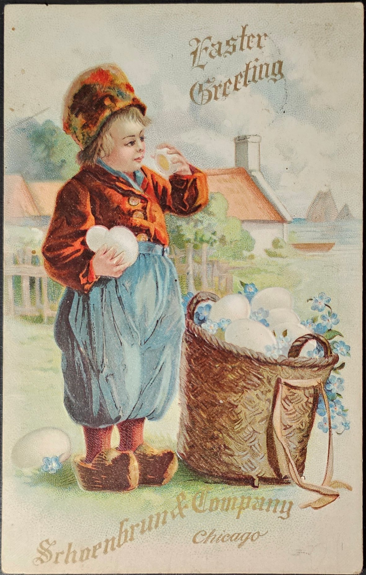 (image for) postcard Easter #0003