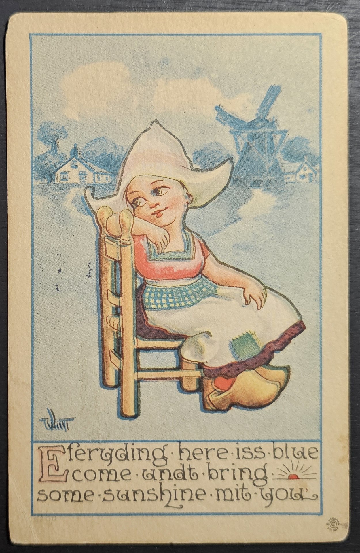 (image for) postcard subject: Child #0007