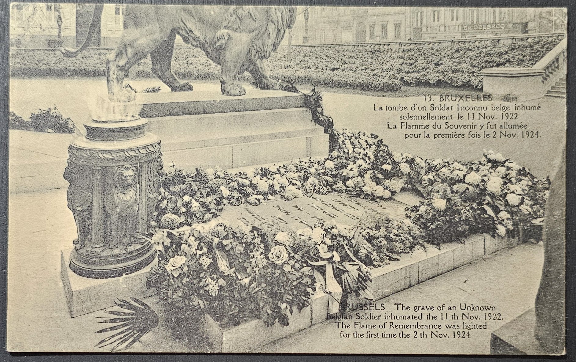 (image for) postcard Belgium #0064