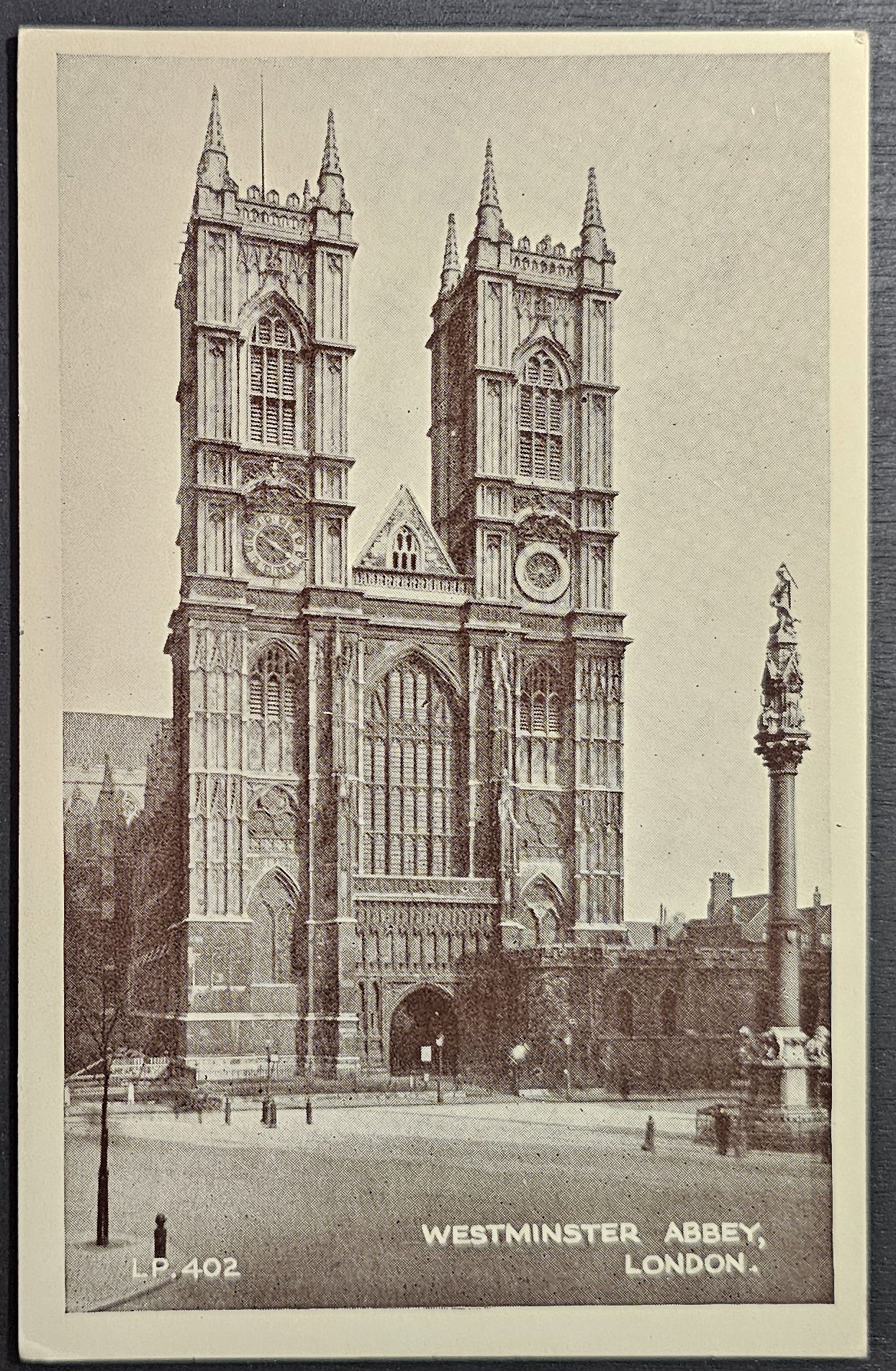 (image for) postcard Great Britain - England #0110