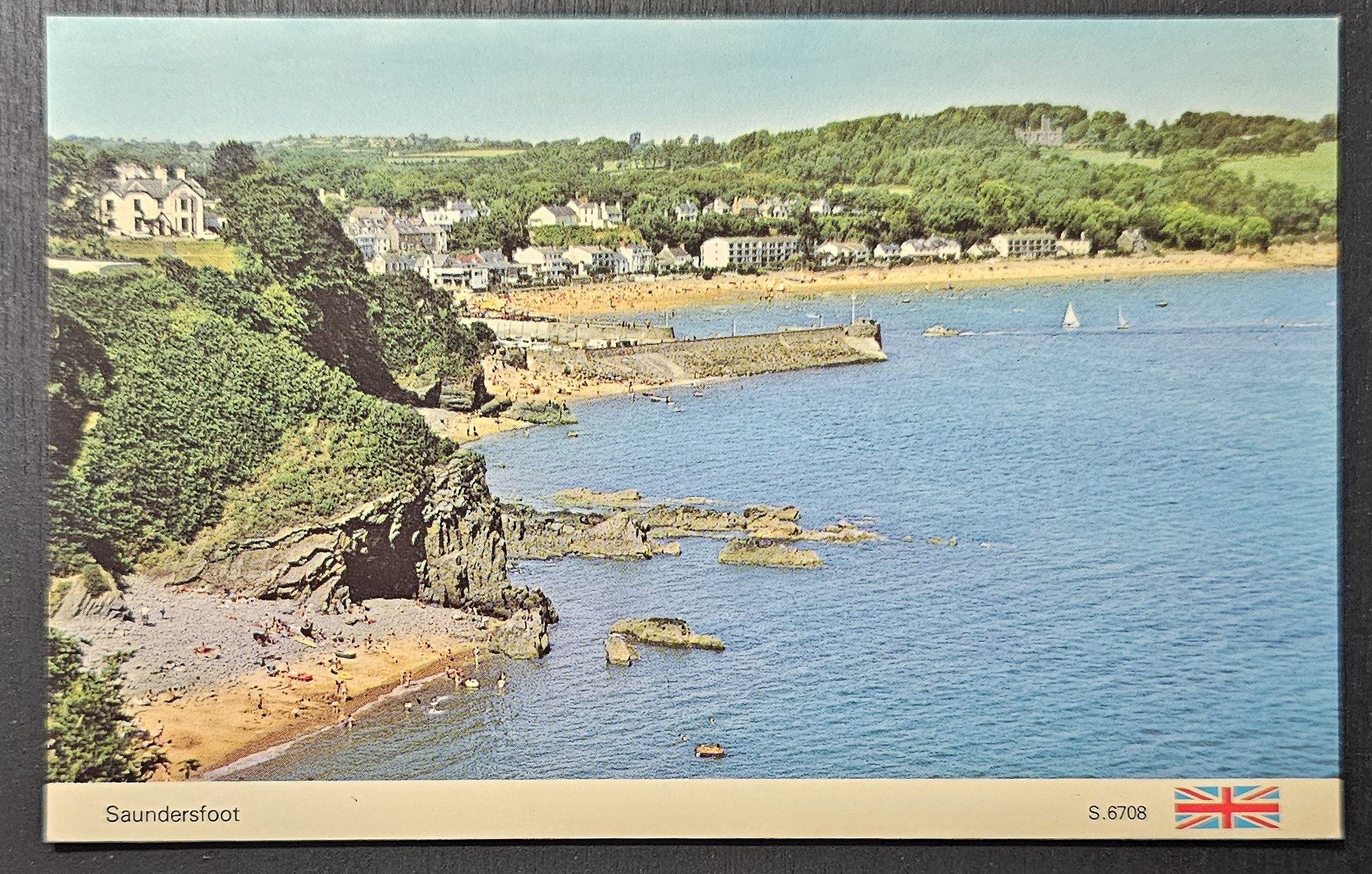 (image for) postcard Great Britain - Wales #0007