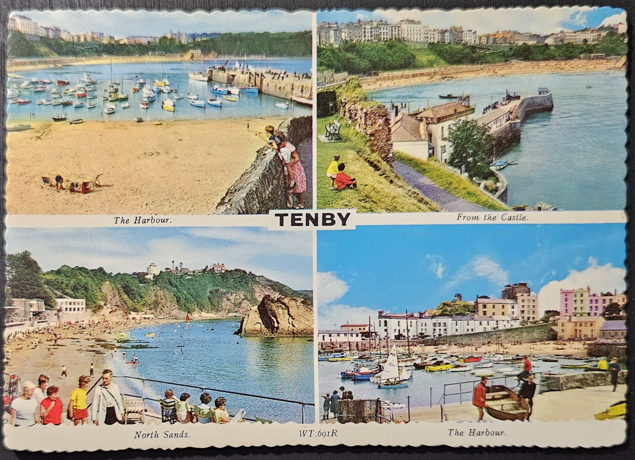 (image for) postcard Great Britain - Wales #0015