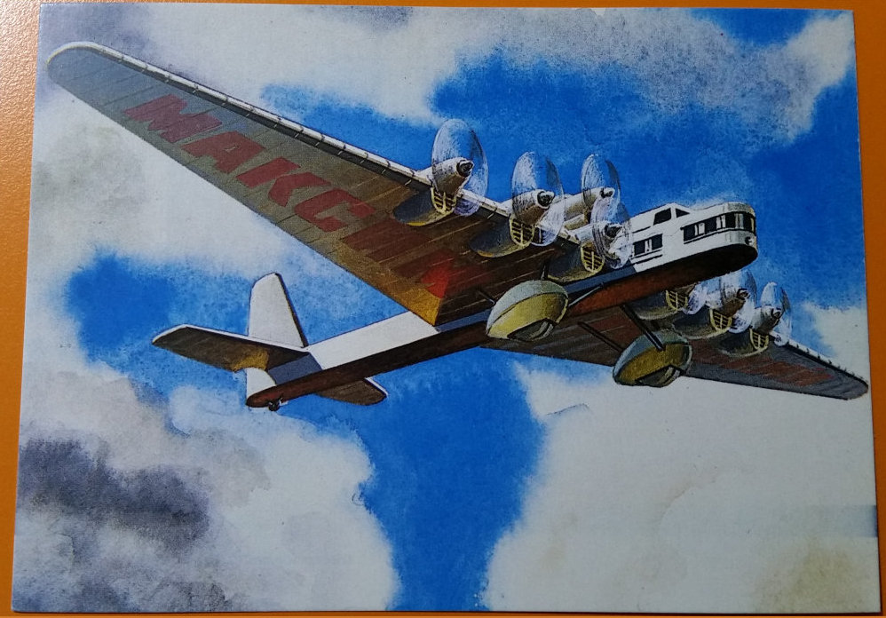 (image for) postcard AVIATION #0001