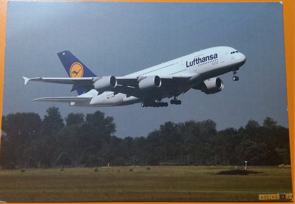 (image for) postcard AVIATION #0003