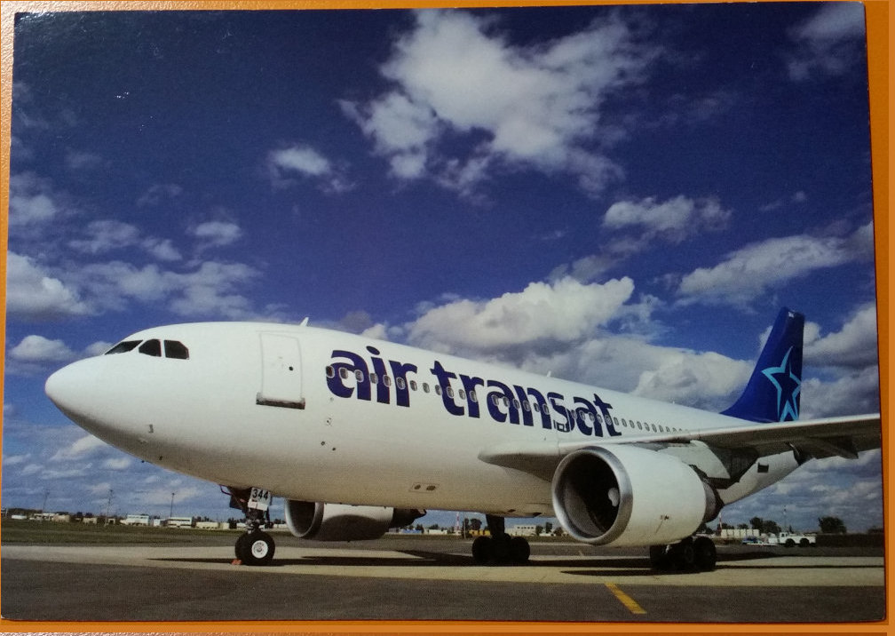 (image for) postcard AVIATION #0006