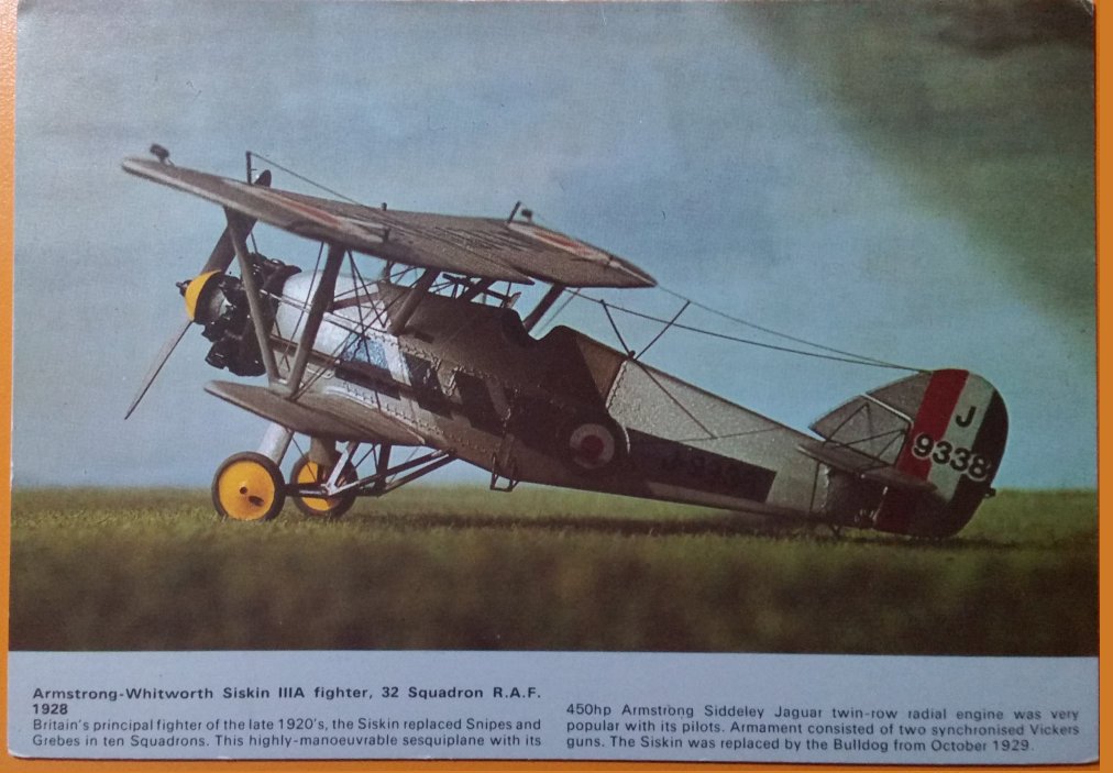 (image for) postcard AVIATION #0008