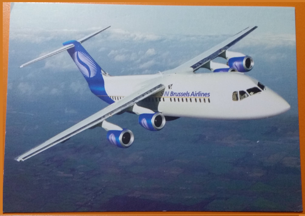 (image for) postcard AVIATION #0015