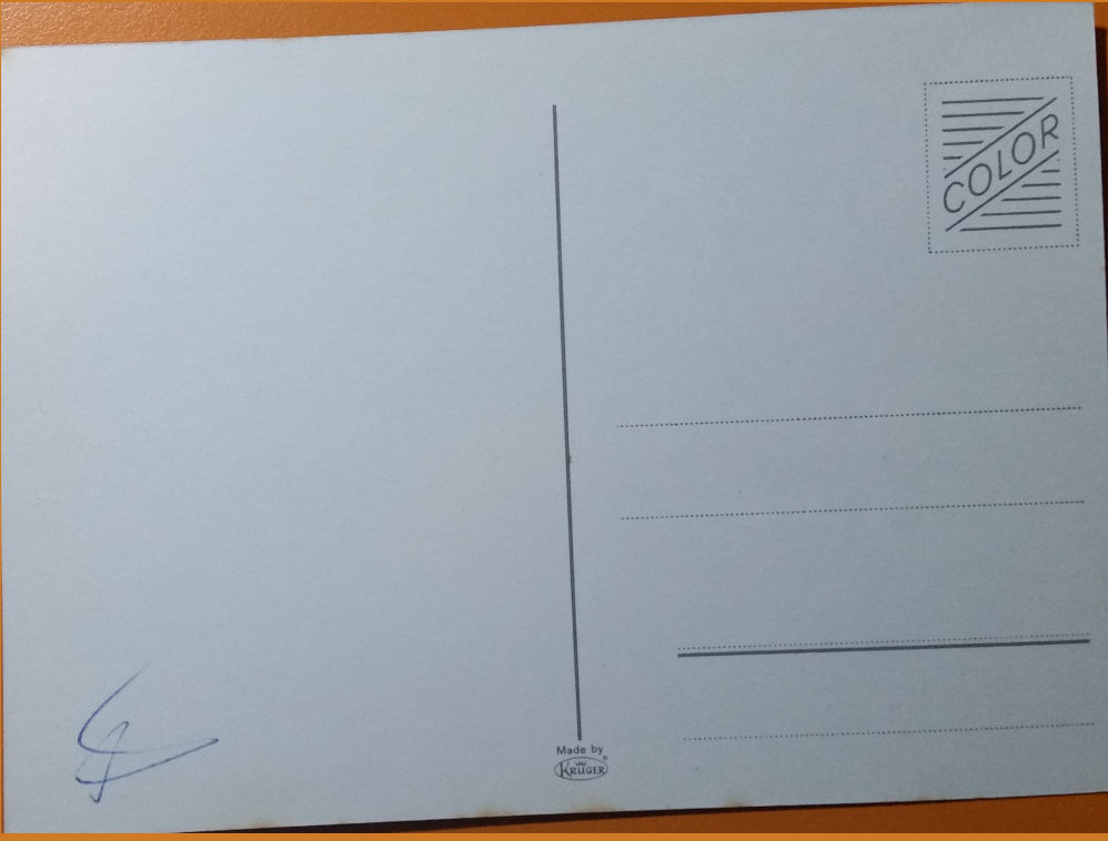 (image for) postcard AVIATION #0018