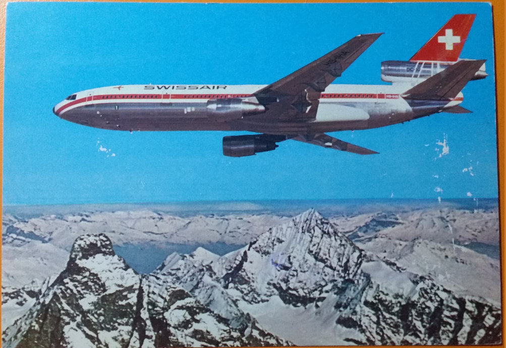 (image for) postcard AVIATION #0021