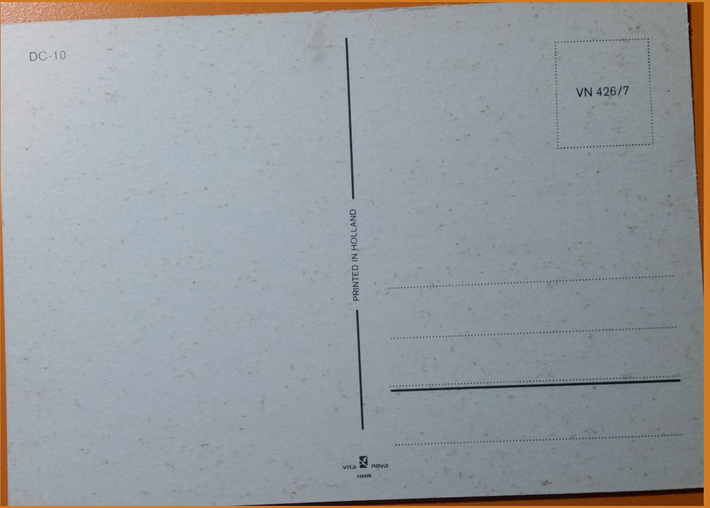 (image for) postcard AVIATION #0021