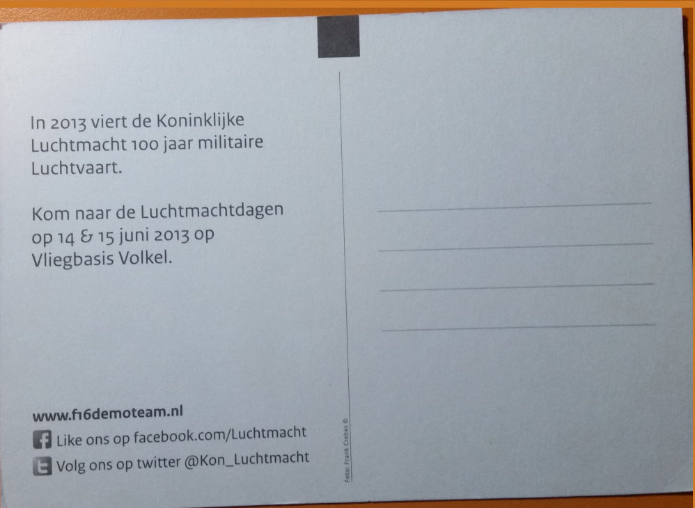 (image for) postcard AVIATION #0022