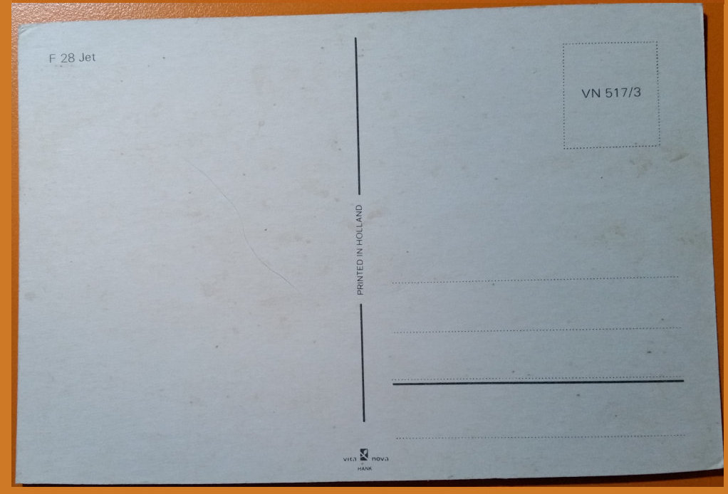 (image for) postcard AVIATION #0023