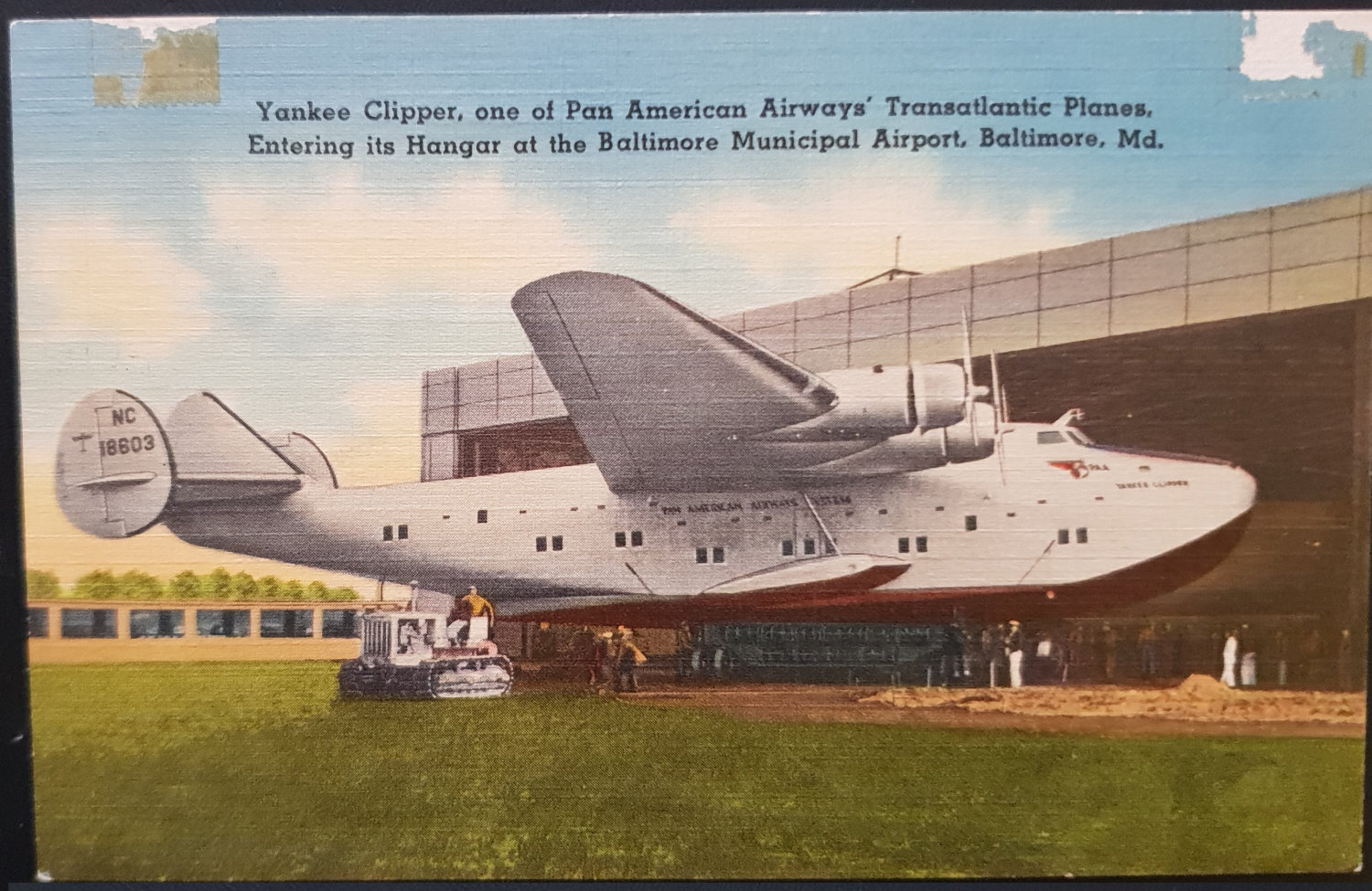 (image for) postcard AVIATION #0053