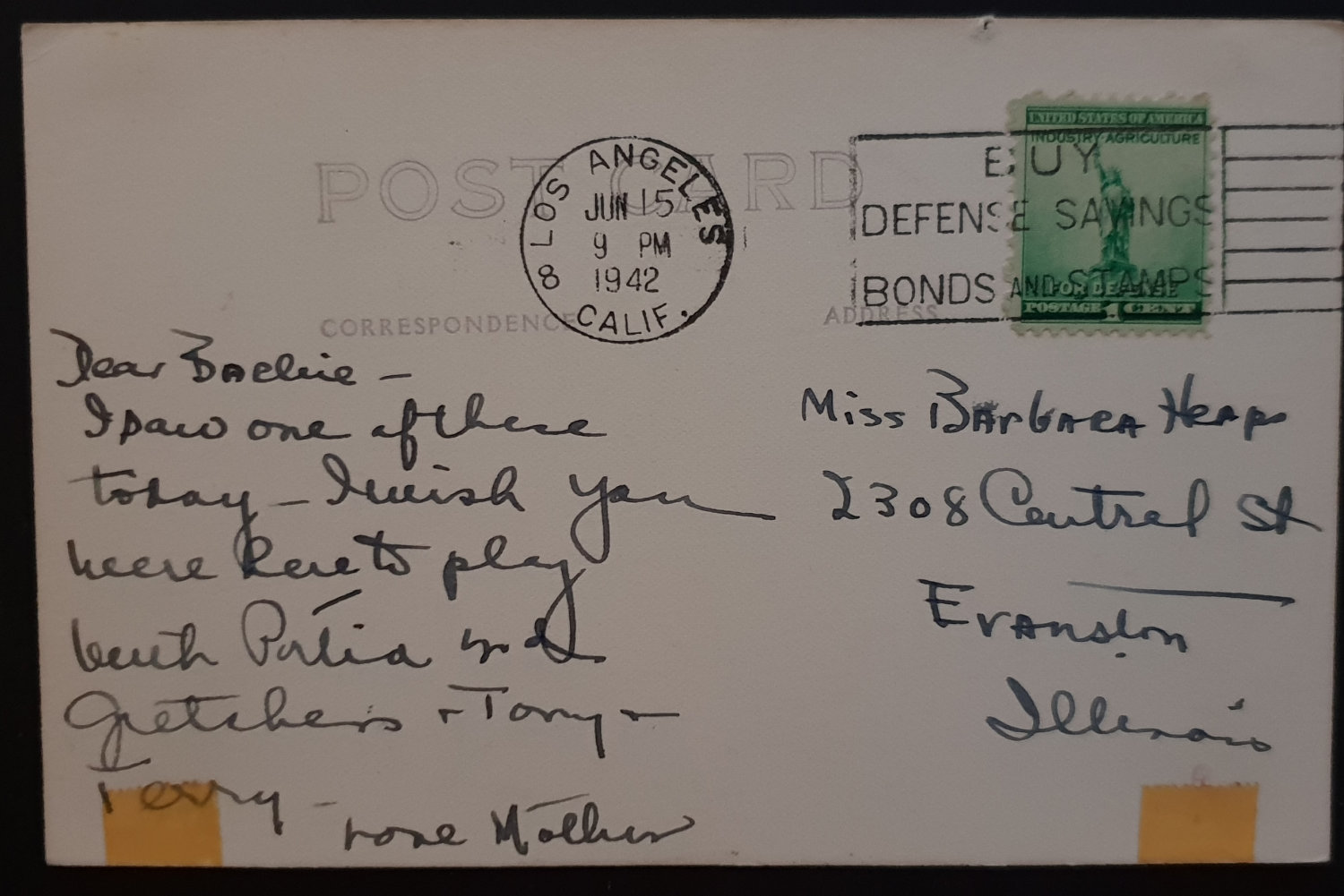 (image for) postcard AVIATION #0055