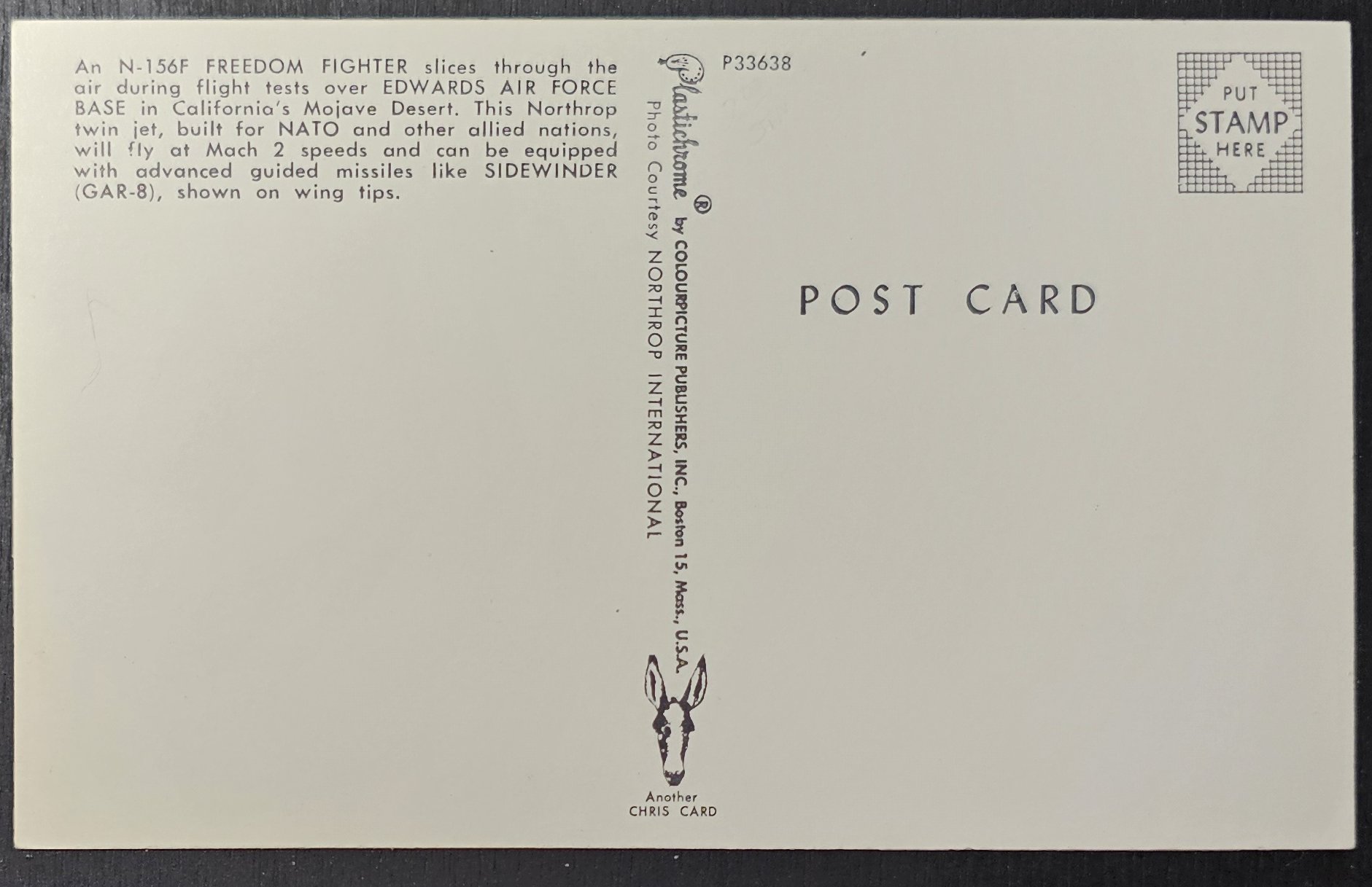 (image for) postcard AVIATION #0070