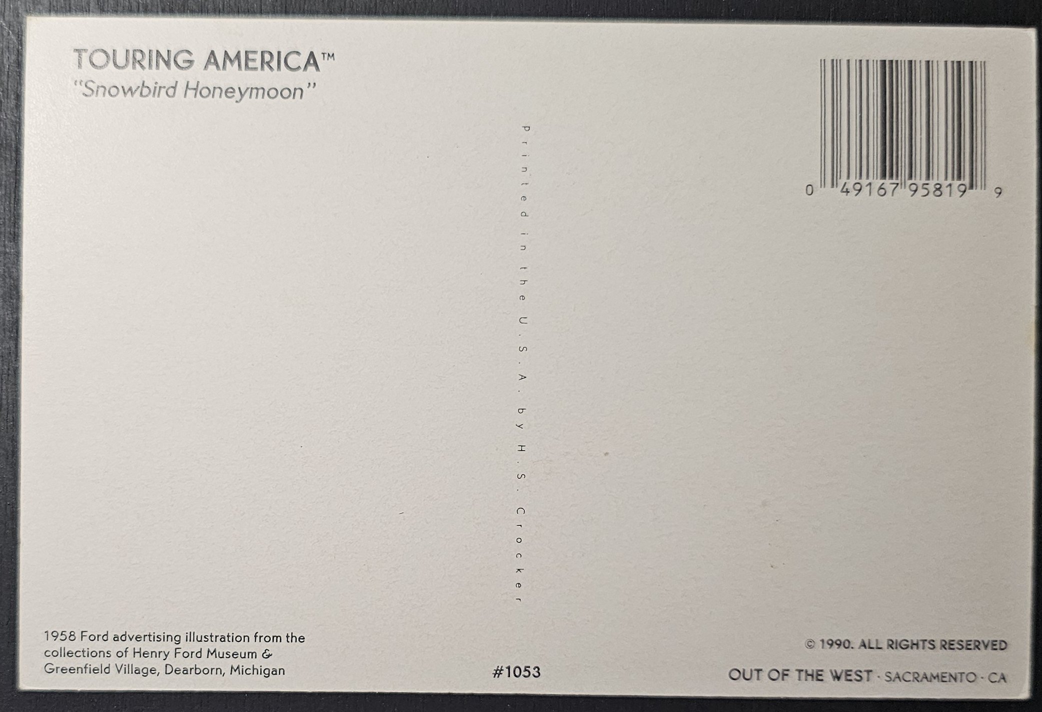 (image for) postcard CAR #0005