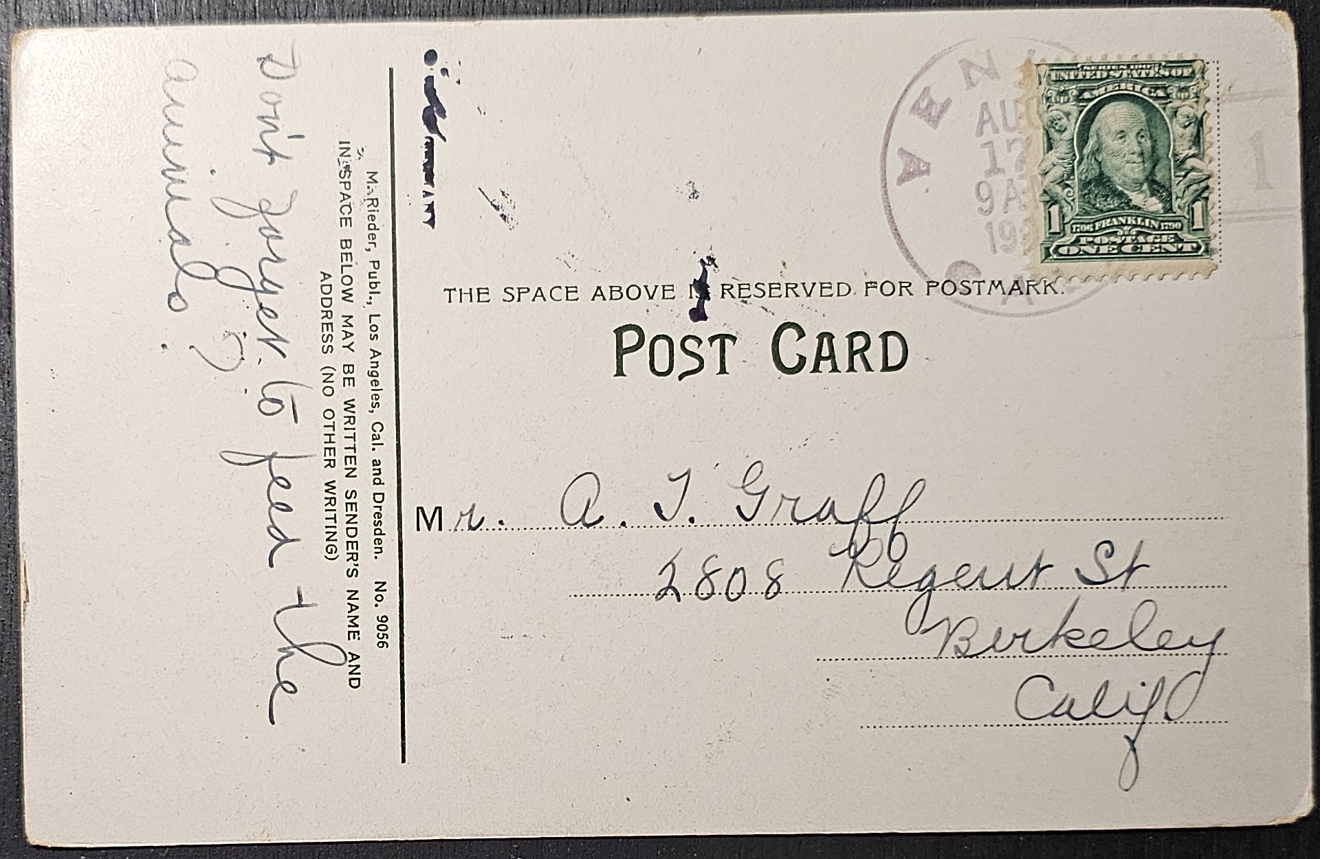 (image for) postcard SHIP #0019