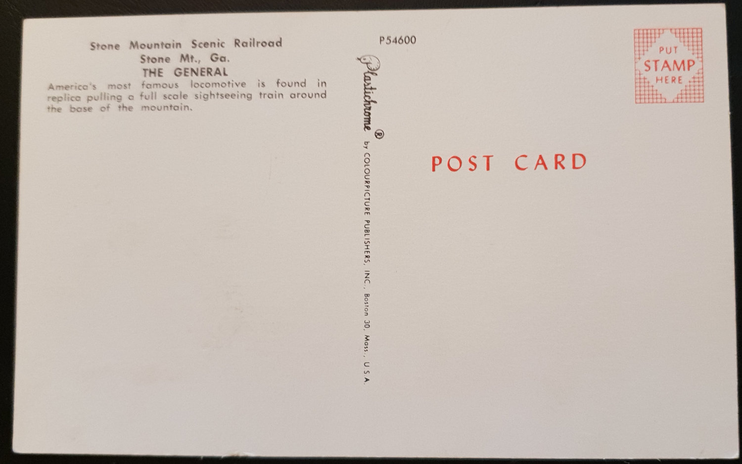 (image for) postcard TRAIN #0009