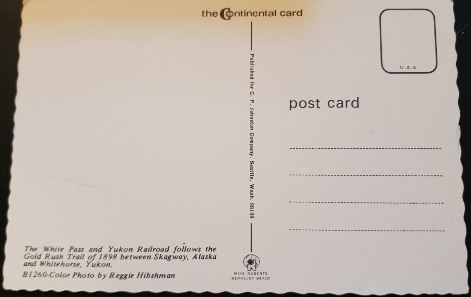 (image for) postcard TRAIN #0011