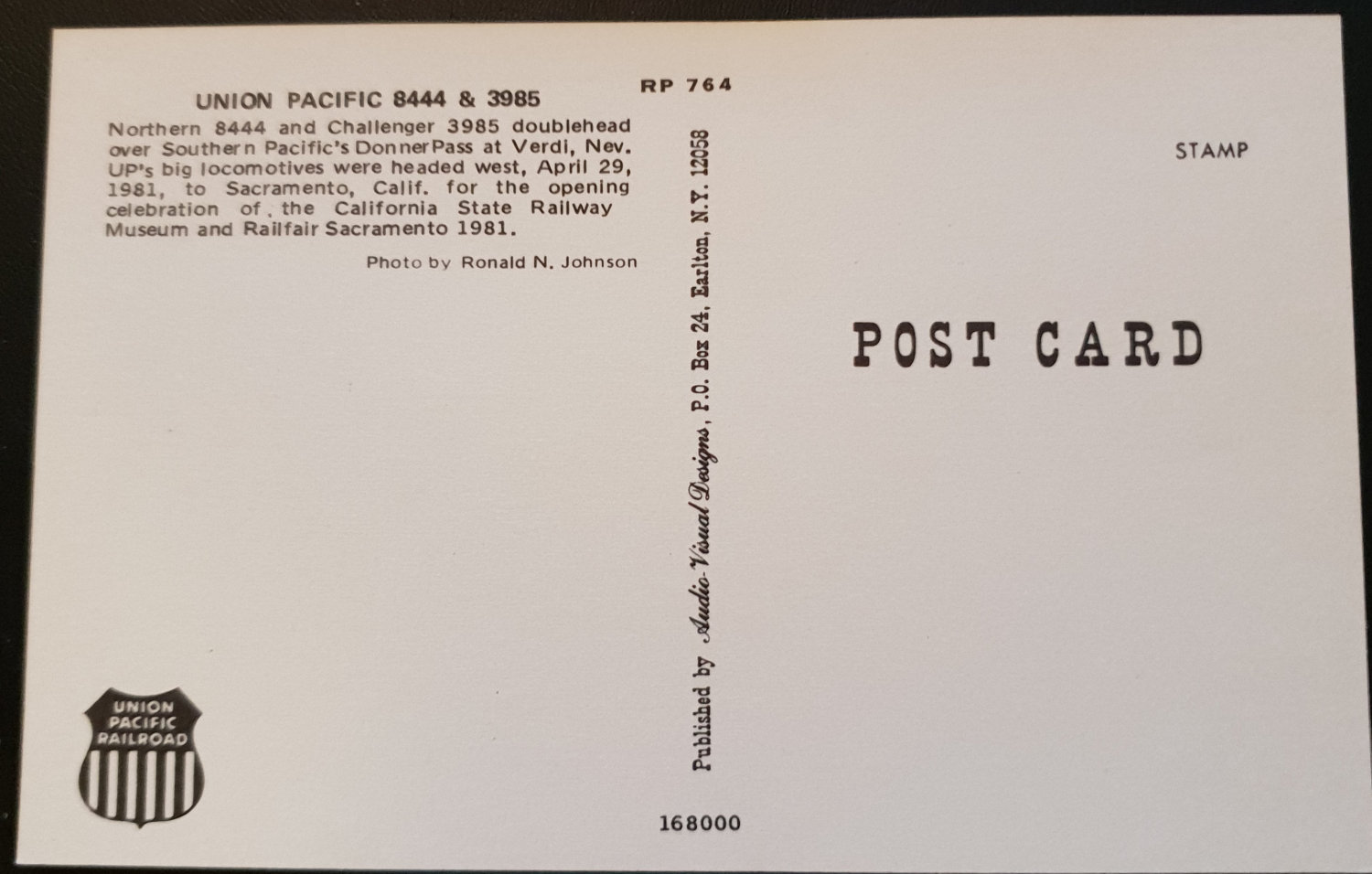 (image for) postcard TRAIN #0015