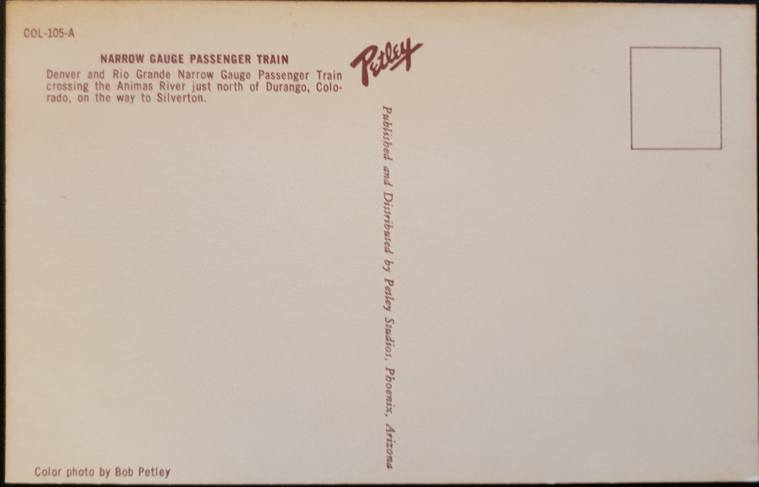 (image for) postcard TRAIN #0018