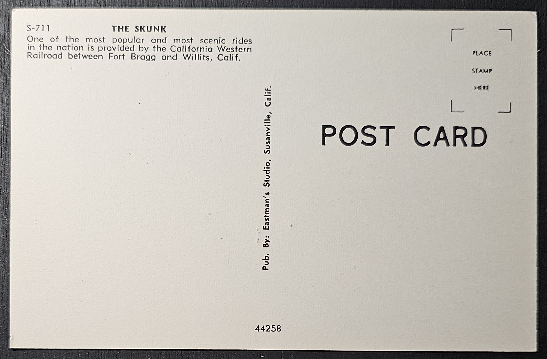 (image for) postcard TRAIN #0033