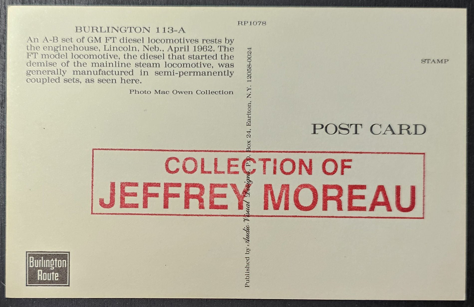 (image for) postcard TRAIN #0034