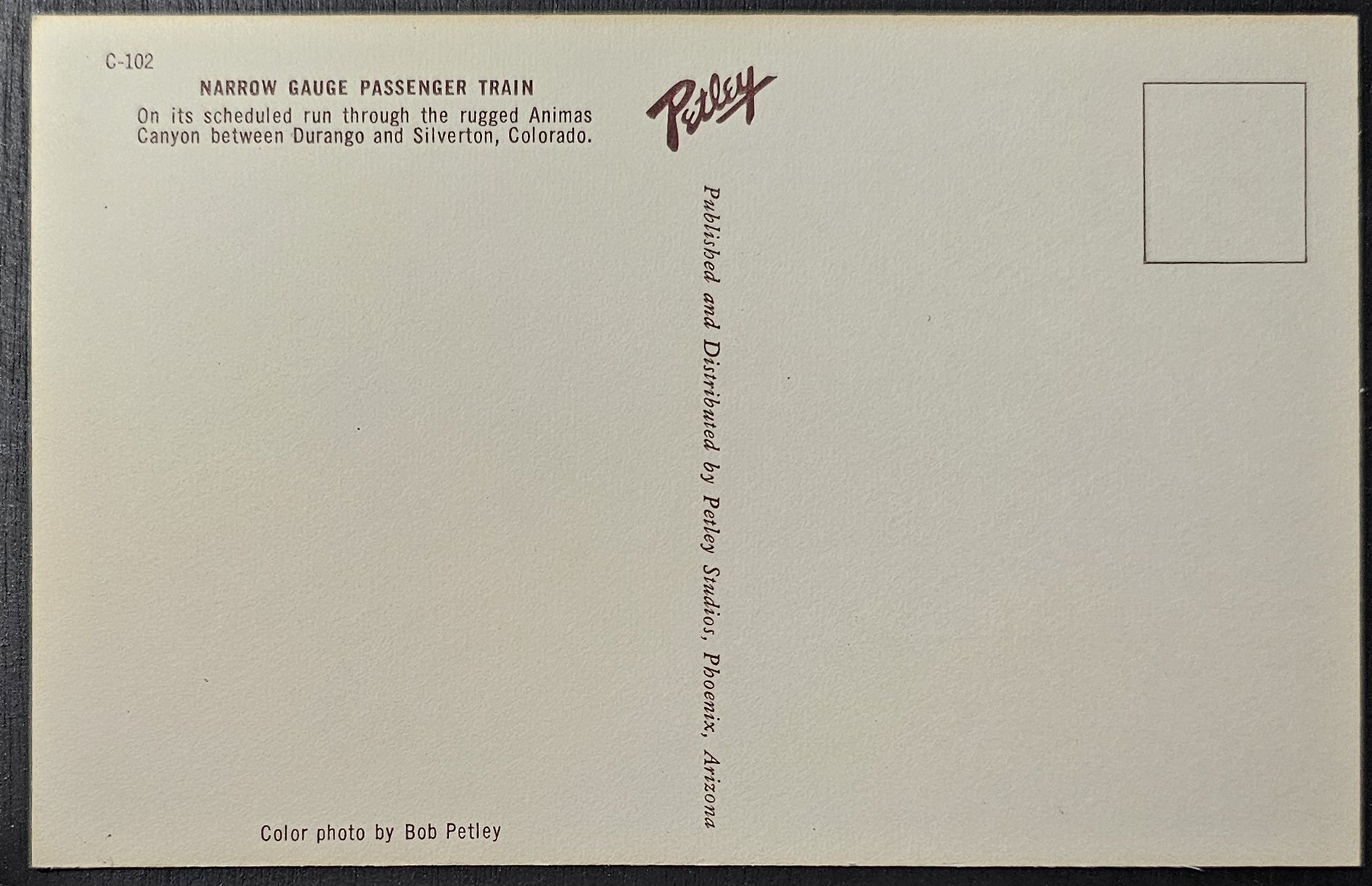 (image for) postcard TRAIN #0038