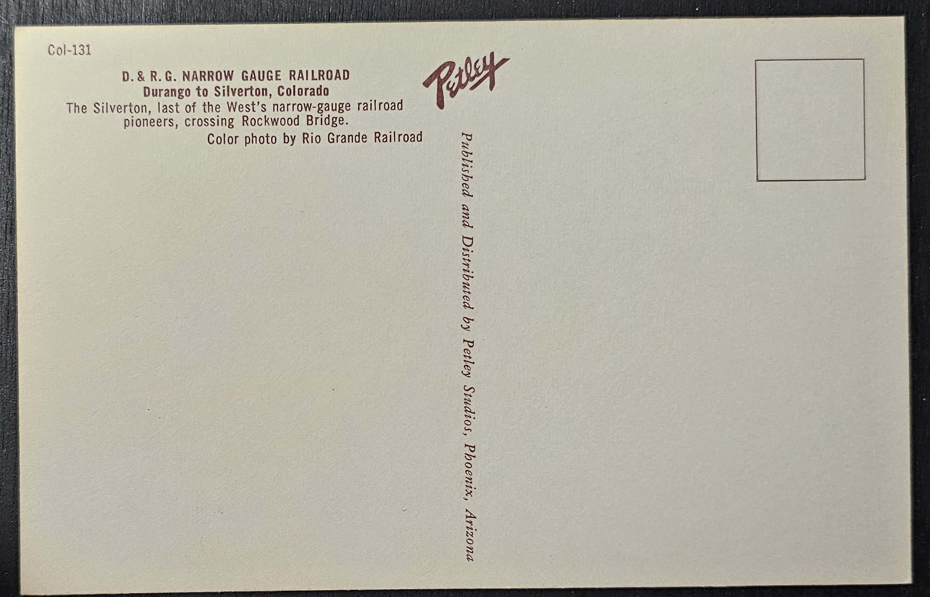 (image for) postcard TRAIN #0039